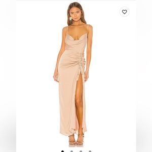 NBD Nude Champagne Davis Gown